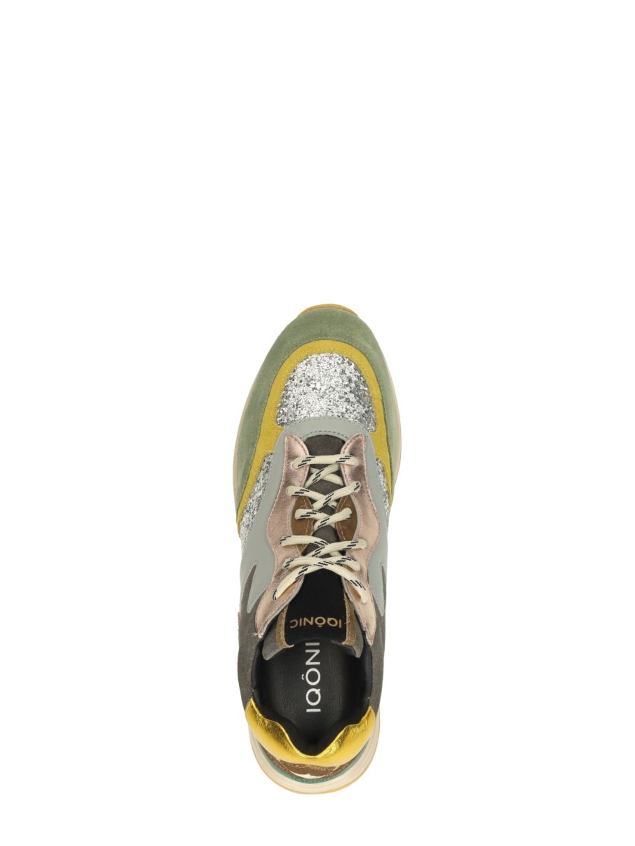 Baskets basses 'Sneakers Laag' Iqonic en vert