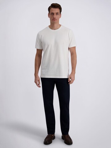 PIERRE CARDIN Tapered Chino trousers 'Lyon' in Blue: front