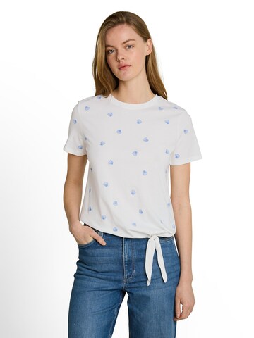 TOM TAILOR DENIM Shirt in White: front