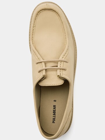 Pull&Bear Mokassin in Beige
