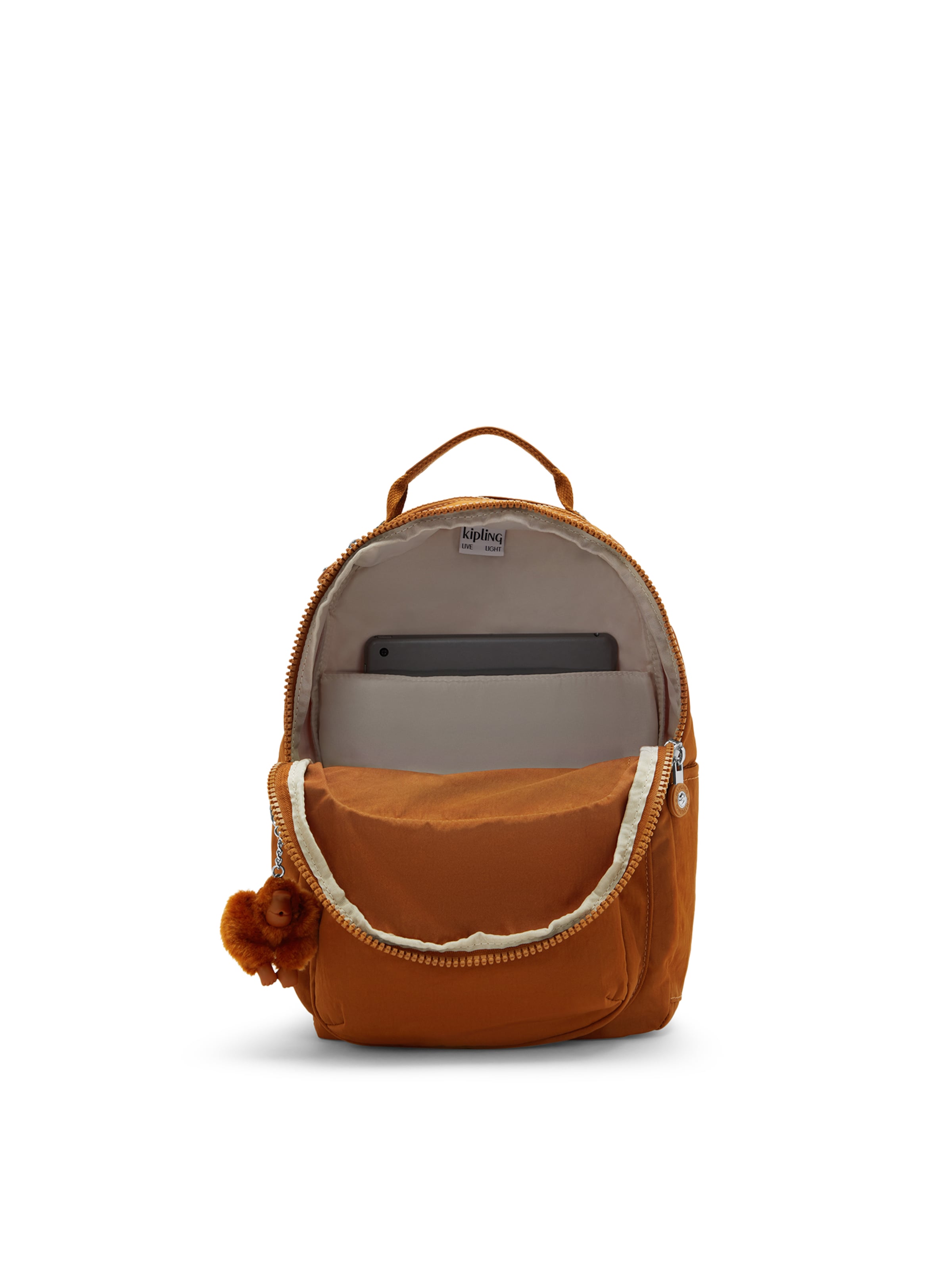 KIPLING - Mochila 'Seoul S' em castanho
