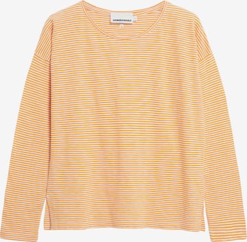 ARMEDANGELS Longsleeve XIANAA STRIPES in Beige: Vorderseite