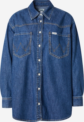 WRANGLER Pusero värissä sininen: etupuoli
