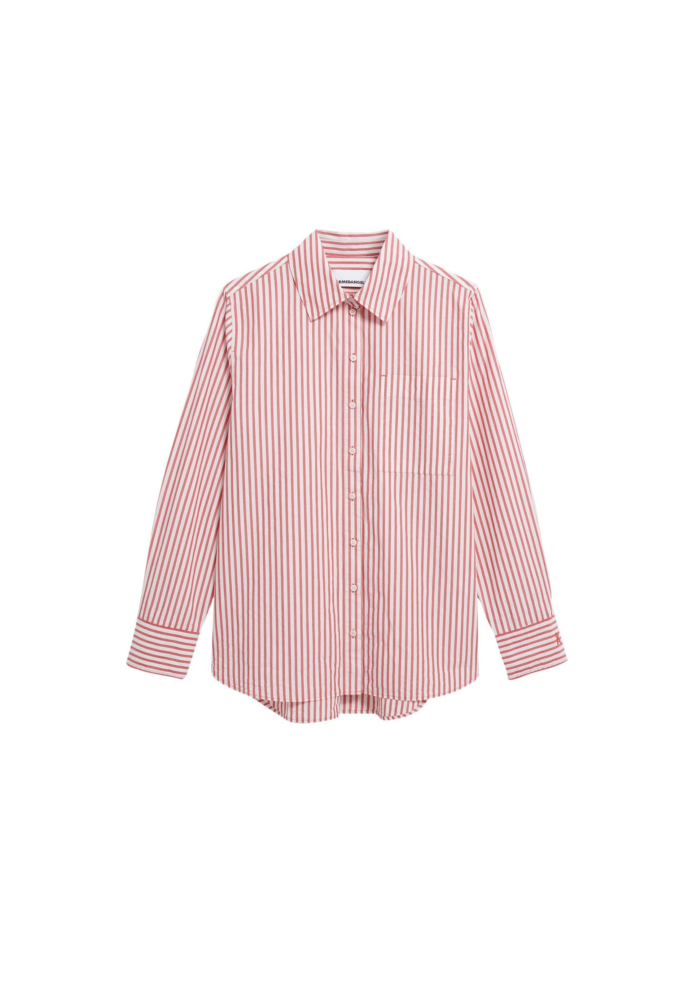 ARMEDANGELS Blouse in Roze: voorkant