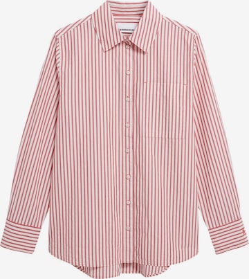 ARMEDANGELS Blouse in Roze: voorkant