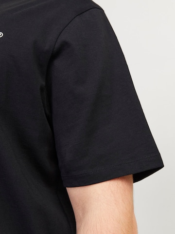 Jack & Jones Plus T-Shirt 'JJECorp' in Schwarz
