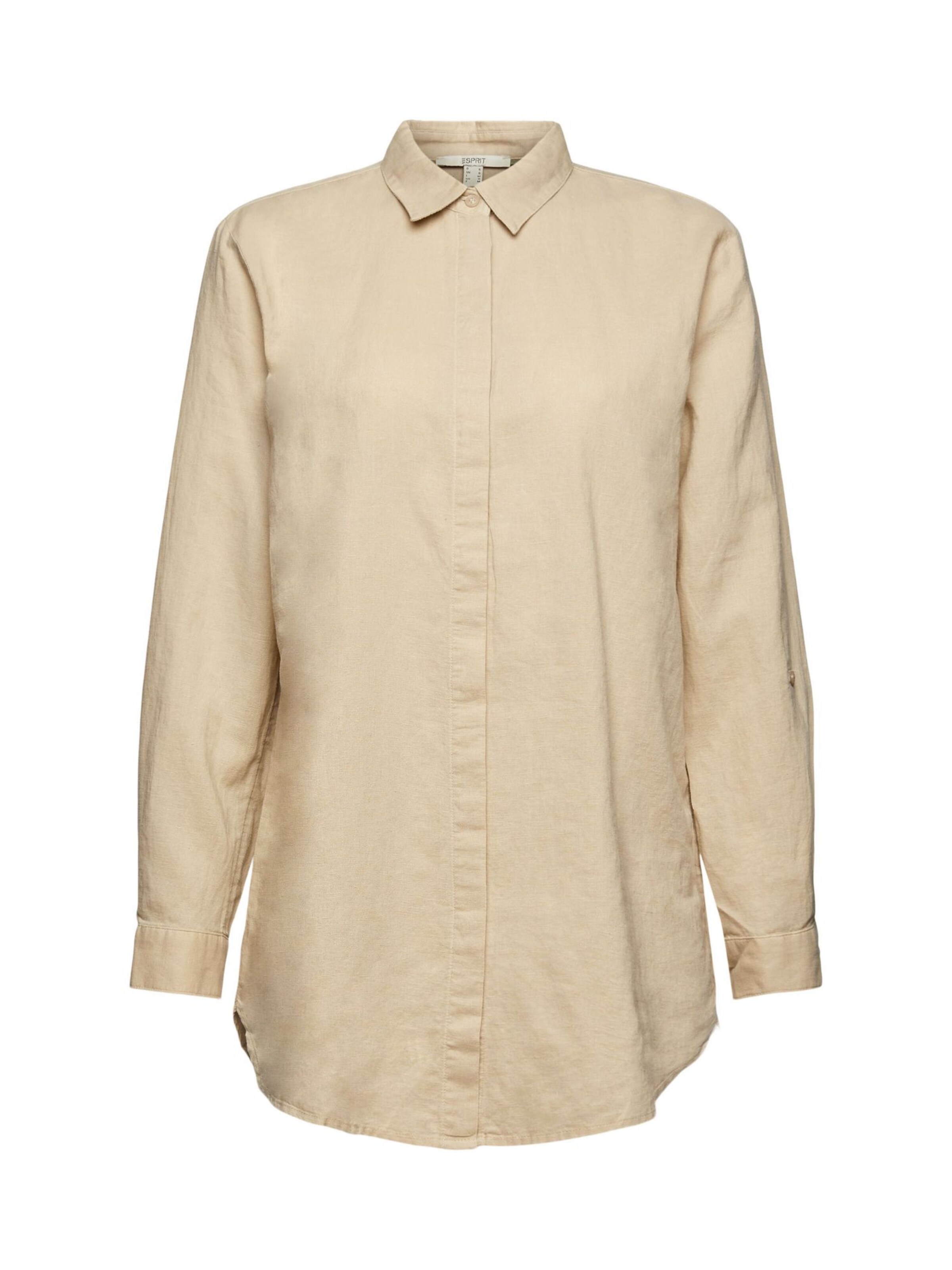 Frauen Blusen & Tuniken ESPRIT Bluse in Sand - VL21315 Frauen Blusen & Tuniken ESPRIT Bluse in Sand - VL21315