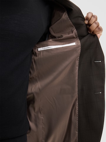 STRELLSON Slim fit Colbert in Bruin