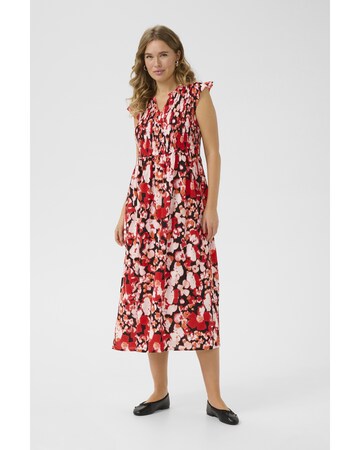 Robe 'KAIssa' Kaffe en rouge : devant