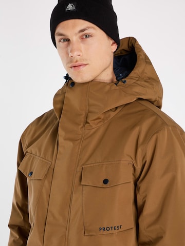PROTEST Winter jacket 'MELTIN' in Brown