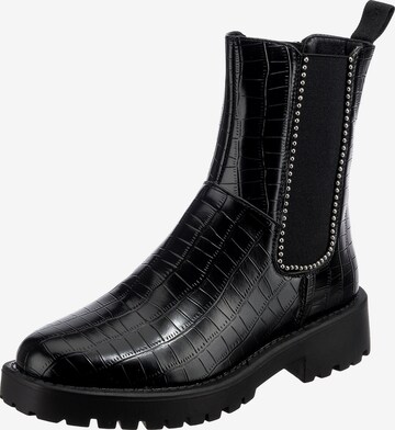 Lynfield Chelsea Boots in Black: front