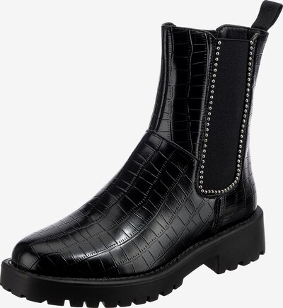 Lynfield Chelsea Boots in schwarz / silber, Produktansicht