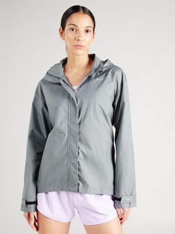 NIKE Sportjacke 'FAST' in Grau: predná strana