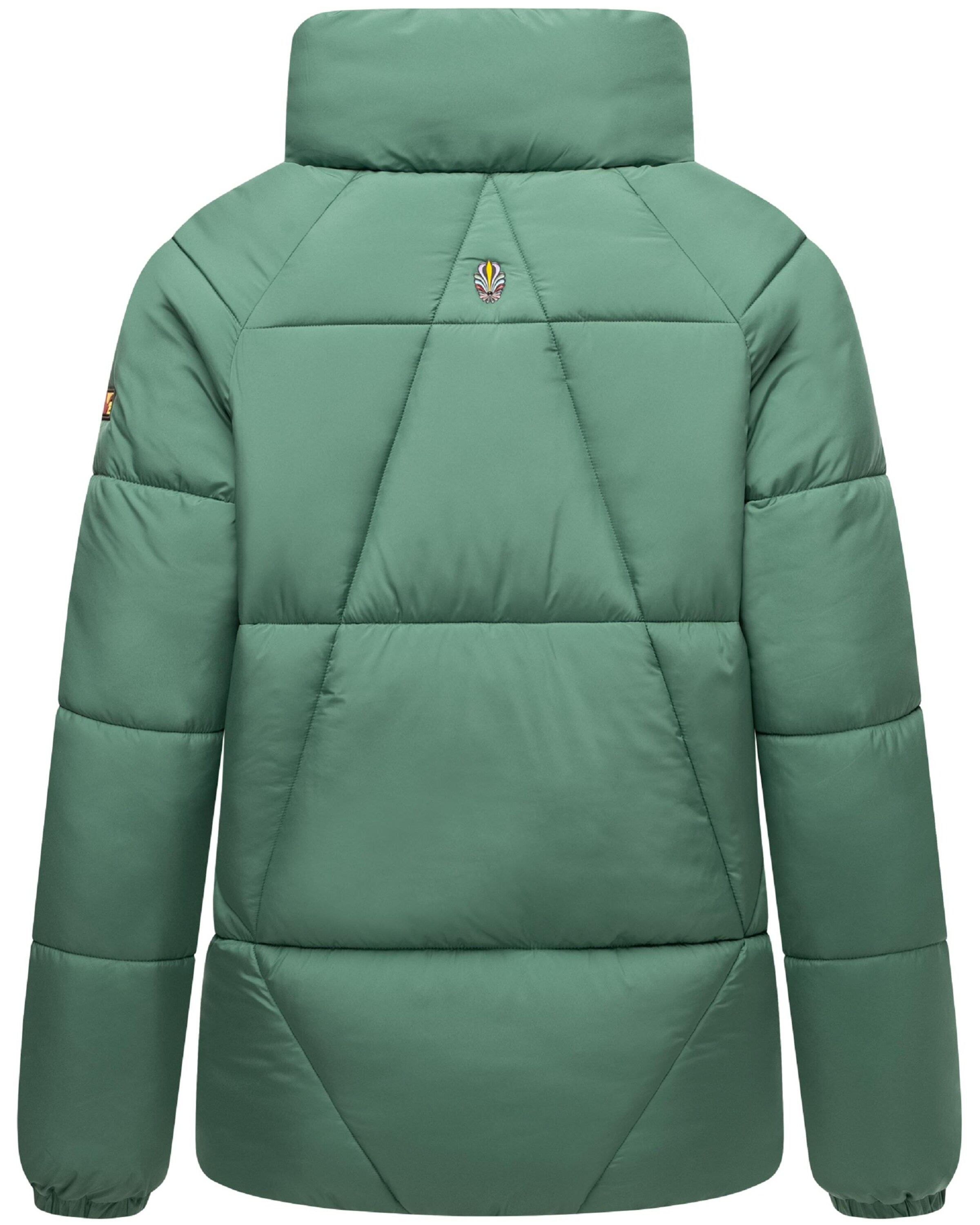 NAVAHOO Zimná bunda 'Schokolina' - Zelená