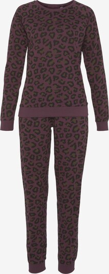 VIVANCE Pyjama en marron / noisette / noir, Vue avec produit