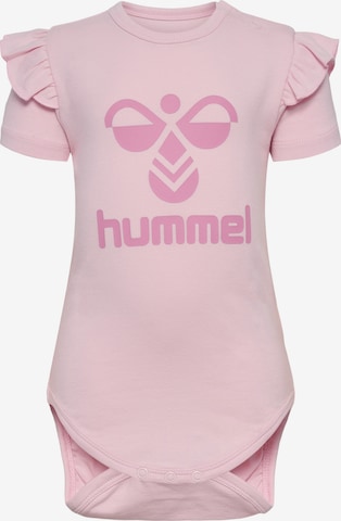 Hummel Romper/Bodysuit in Pink: front