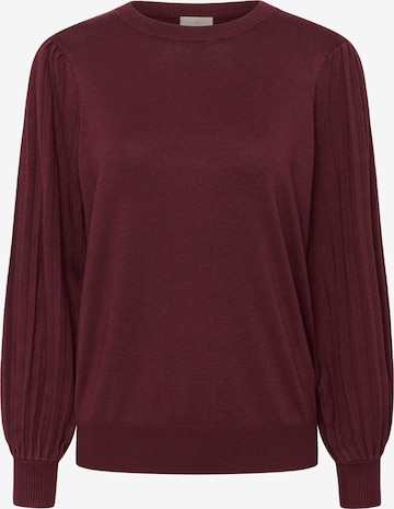 Pull-over 'Lone' Kaffe en rouge : devant