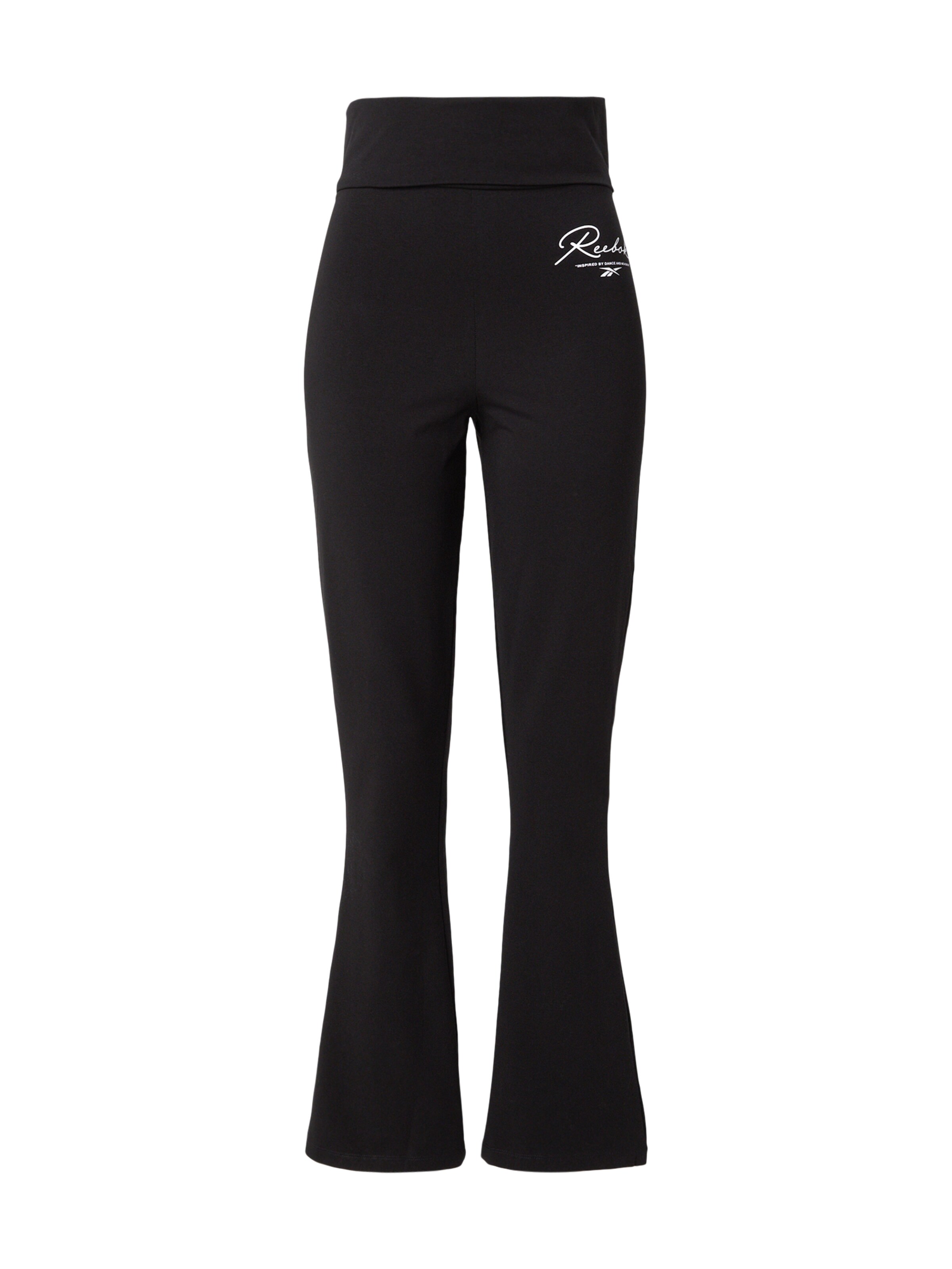 Reebok Flared Leggings 'HERITAGE' - fekete: elől