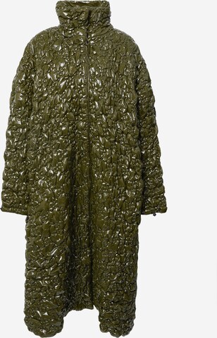 Cappotto di mezza stagione 'Brilliant' di MADS NORGAARD COPENHAGEN in verde: frontale