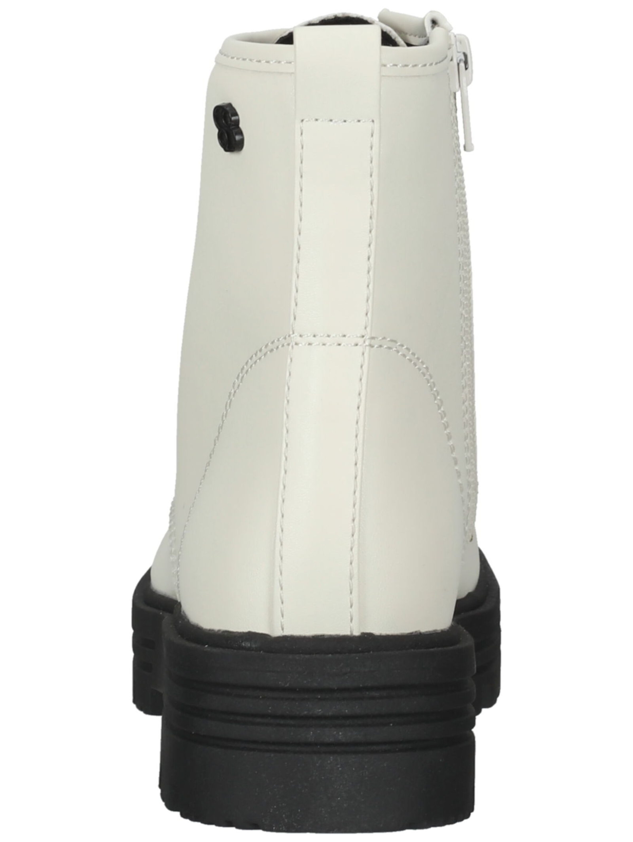 s.Oliver Lace-up bootie in White