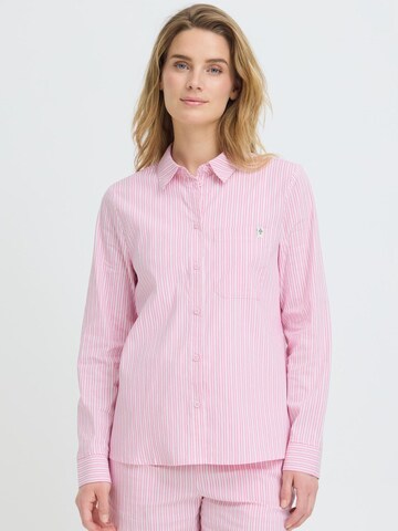 Camicia da donna ' OXFanny ' di Oxmo in rosa: frontale