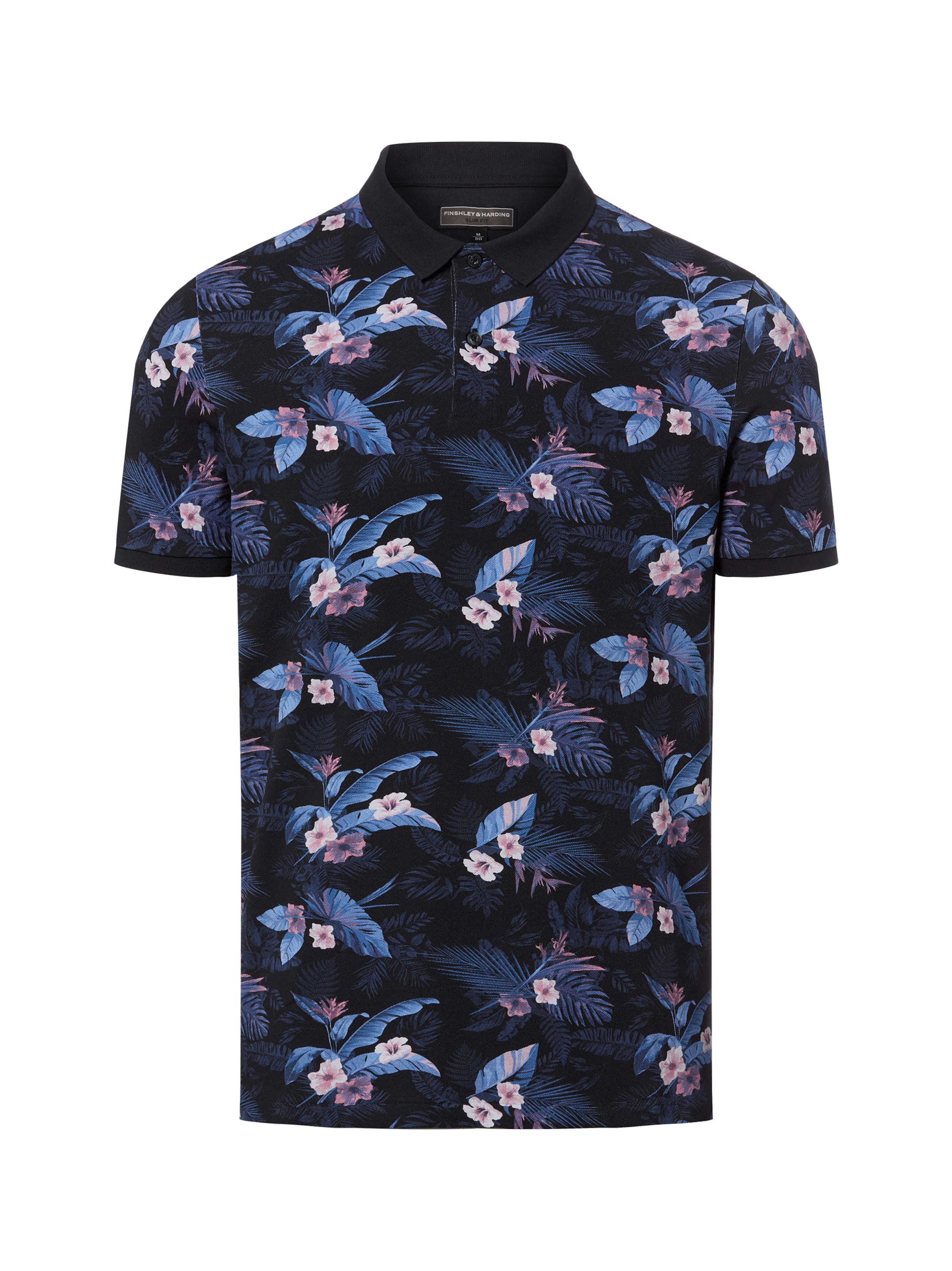 Finshley & Harding Shirt in Blauw: voorkant