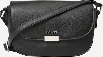 L.CREDI Crossbody Bag 'Janina' in Black: front