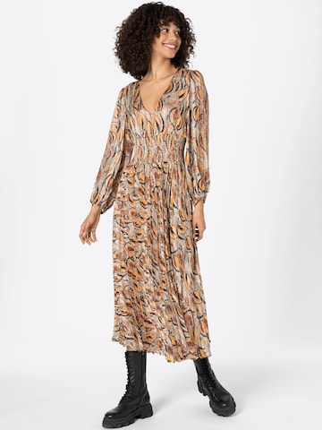 Robe 'Aurora' Traffic People en marron : devant