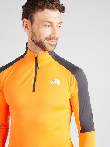 THE NORTH FACE - Camisa funcionais 'Mountain' em laranja