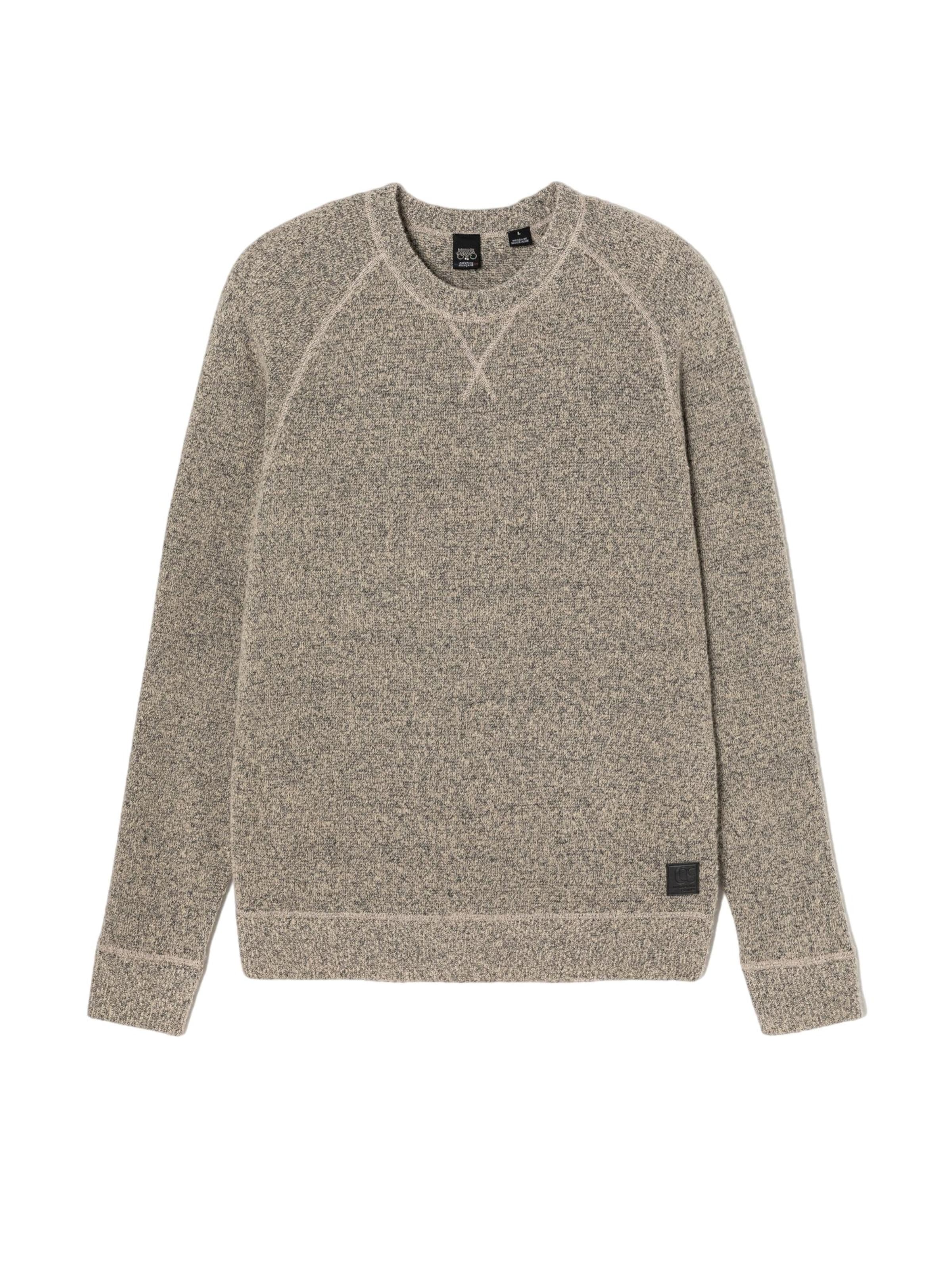 Le Temps Des Cerises Trui 'NITOR' in Beige: voorkant