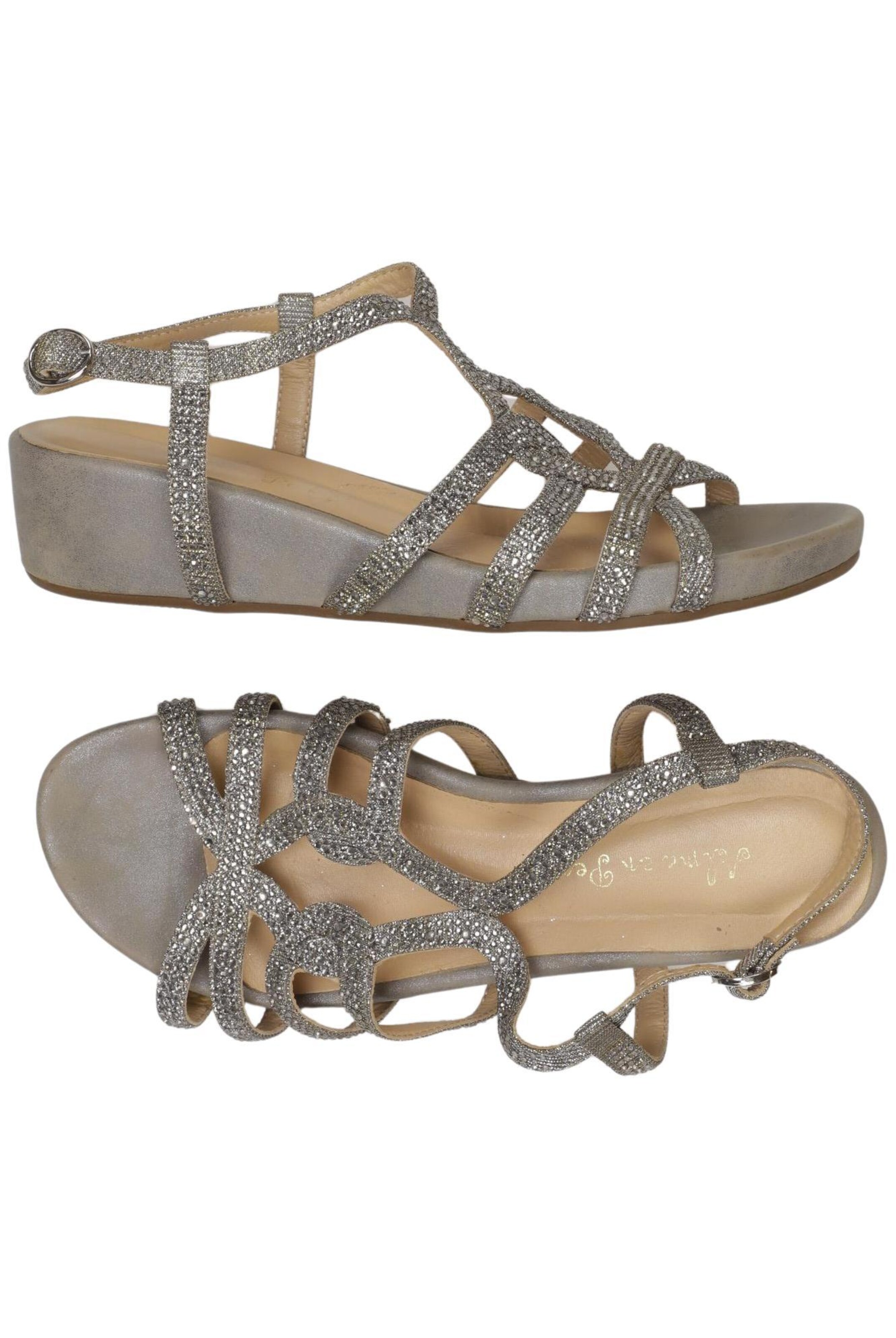 Alma En Pena Sandals & High-Heeled Sandals in 39 in Silver: front