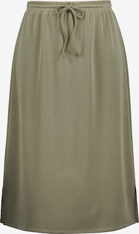 Ulla Popken Skirt in Green: front