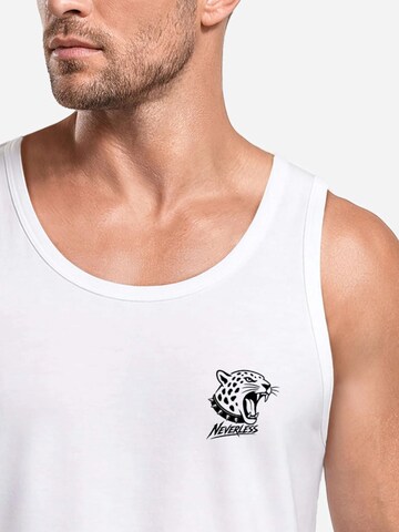 Neverless Shirt 'Jaguar' in White
