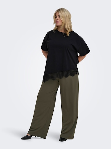 Wide Leg Pantalon à pince 'CARSTILLA' ONLY Carmakoma en vert