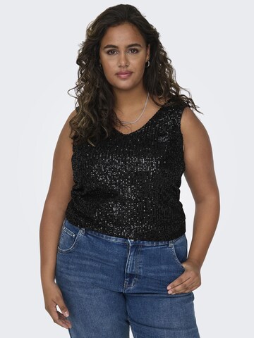 ONLY Carmakoma Top in Black: front