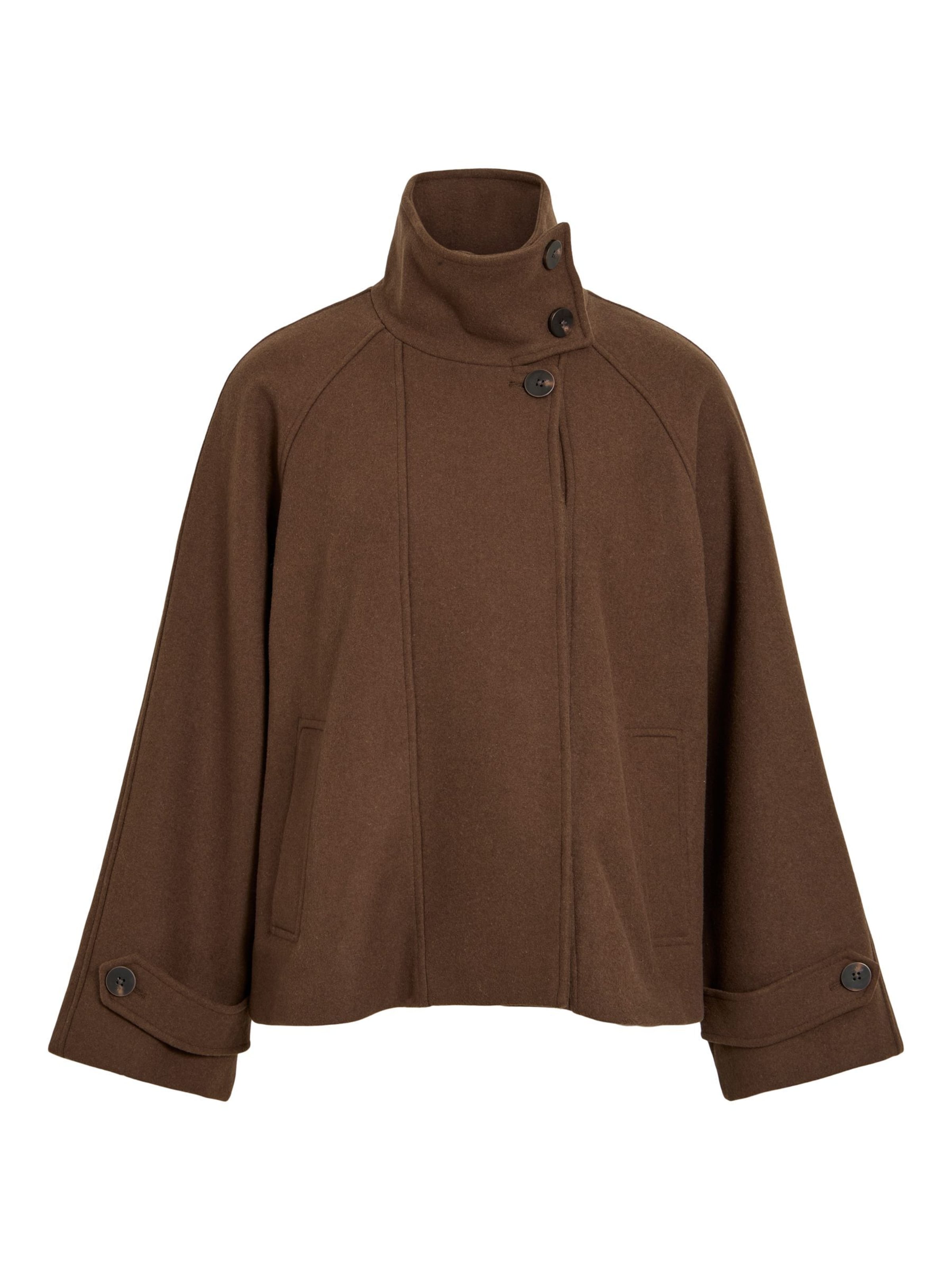 ROUGE EDIT - Chaqueta de entretiempo en marrón: frente