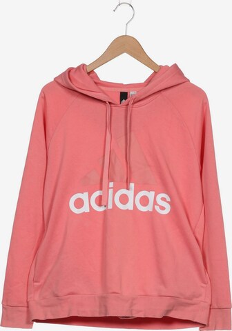 ADIDAS PERFORMANCE Sweatshirt & Zip-Up Hoodie in XXL in Pink: front