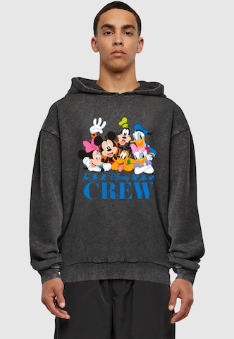 ABSOLUTE CULT Sweatshirt 'Mickey Mouse - Disney Friends' in Zwart: voorkant