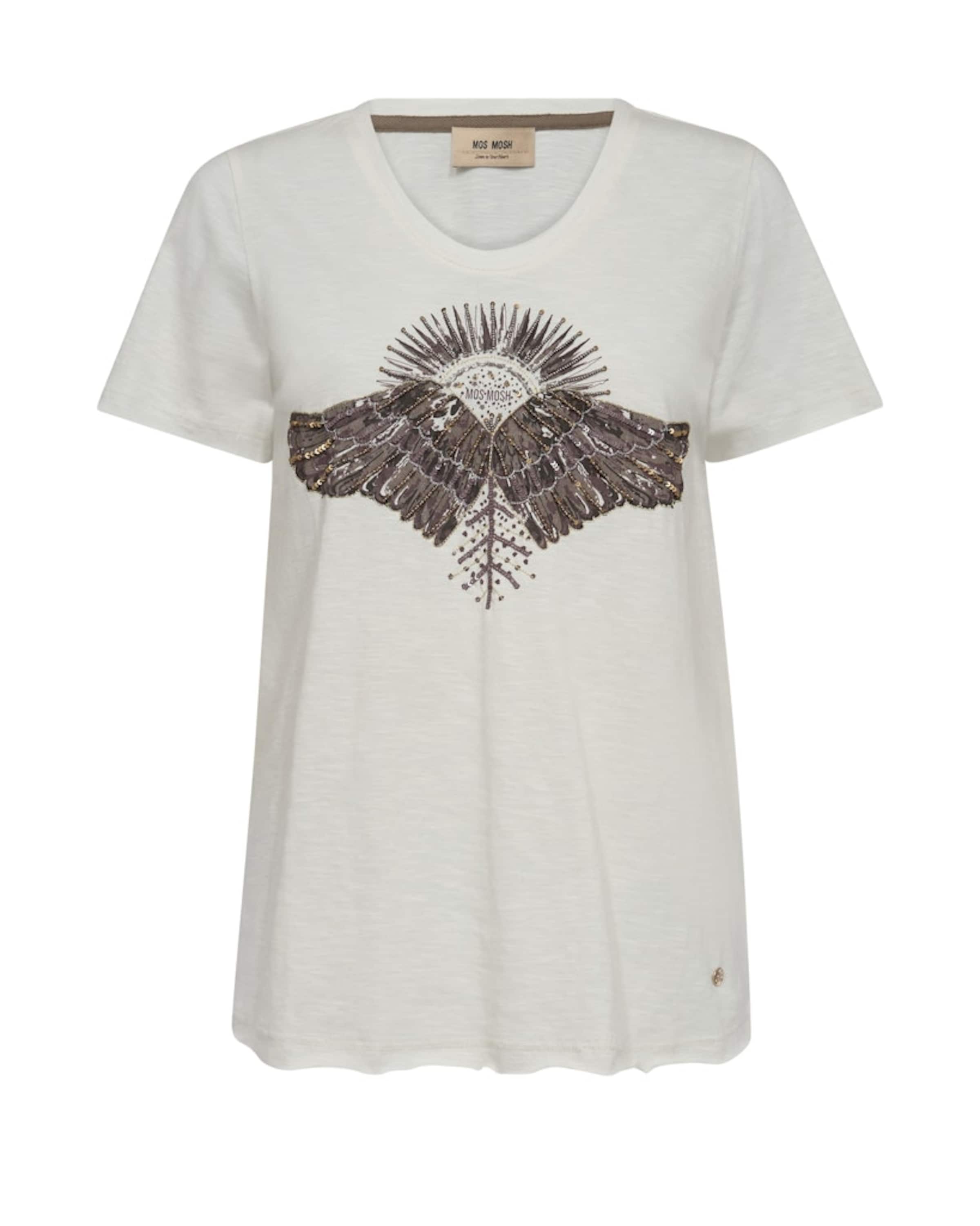 MOS MOSH Shirts i beige: forside