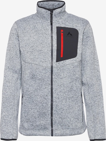 MCKINLEY Athletic Fleece Jacket 'Skeena III' in Grey: front
