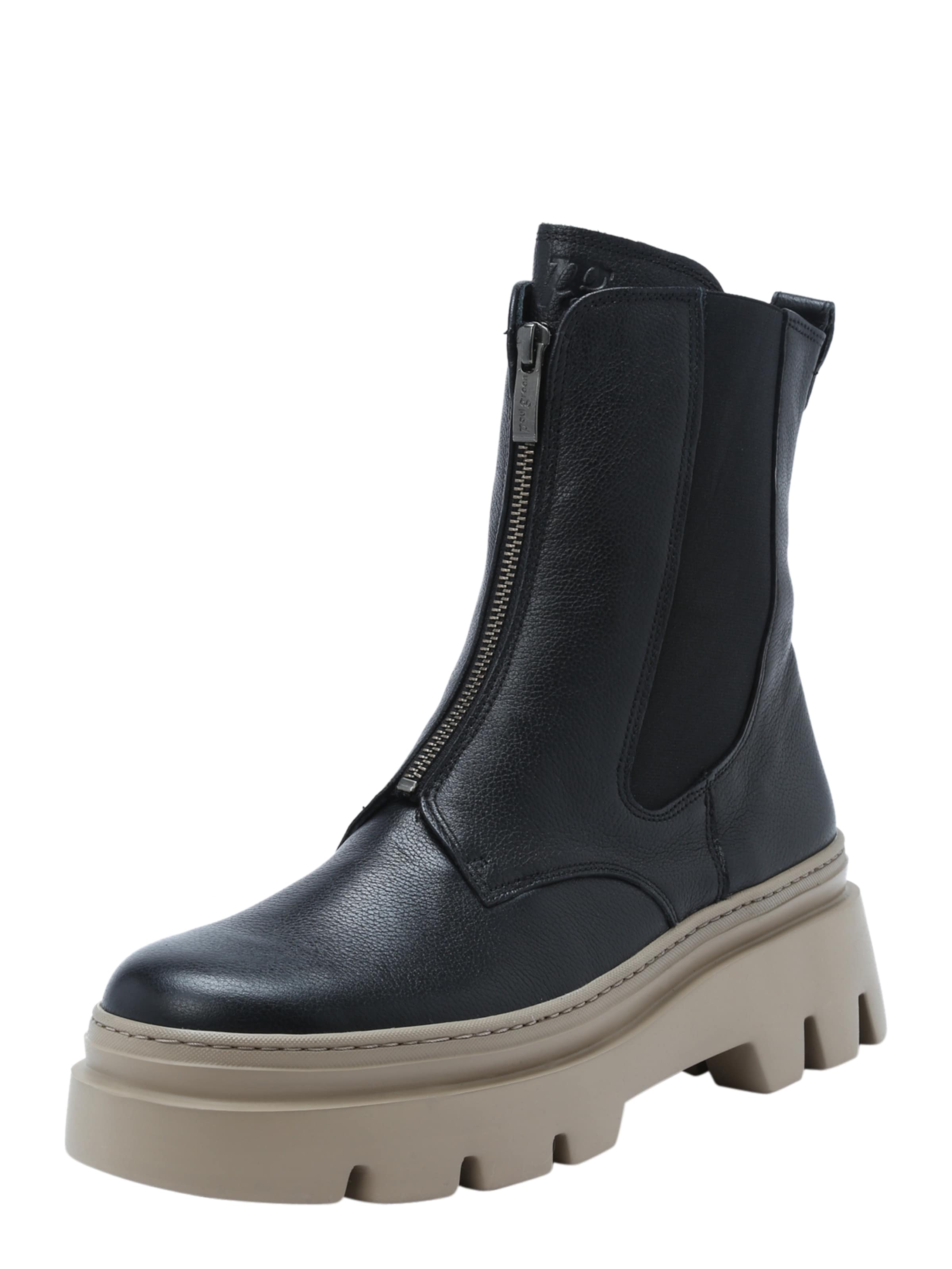 Chelsea Boots Paul Green en noir : devant