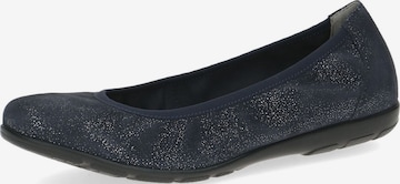 CAPRICE Ballet Flats in Blue: front