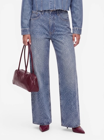 SNOBARIA Loosefit Jeans in Blau