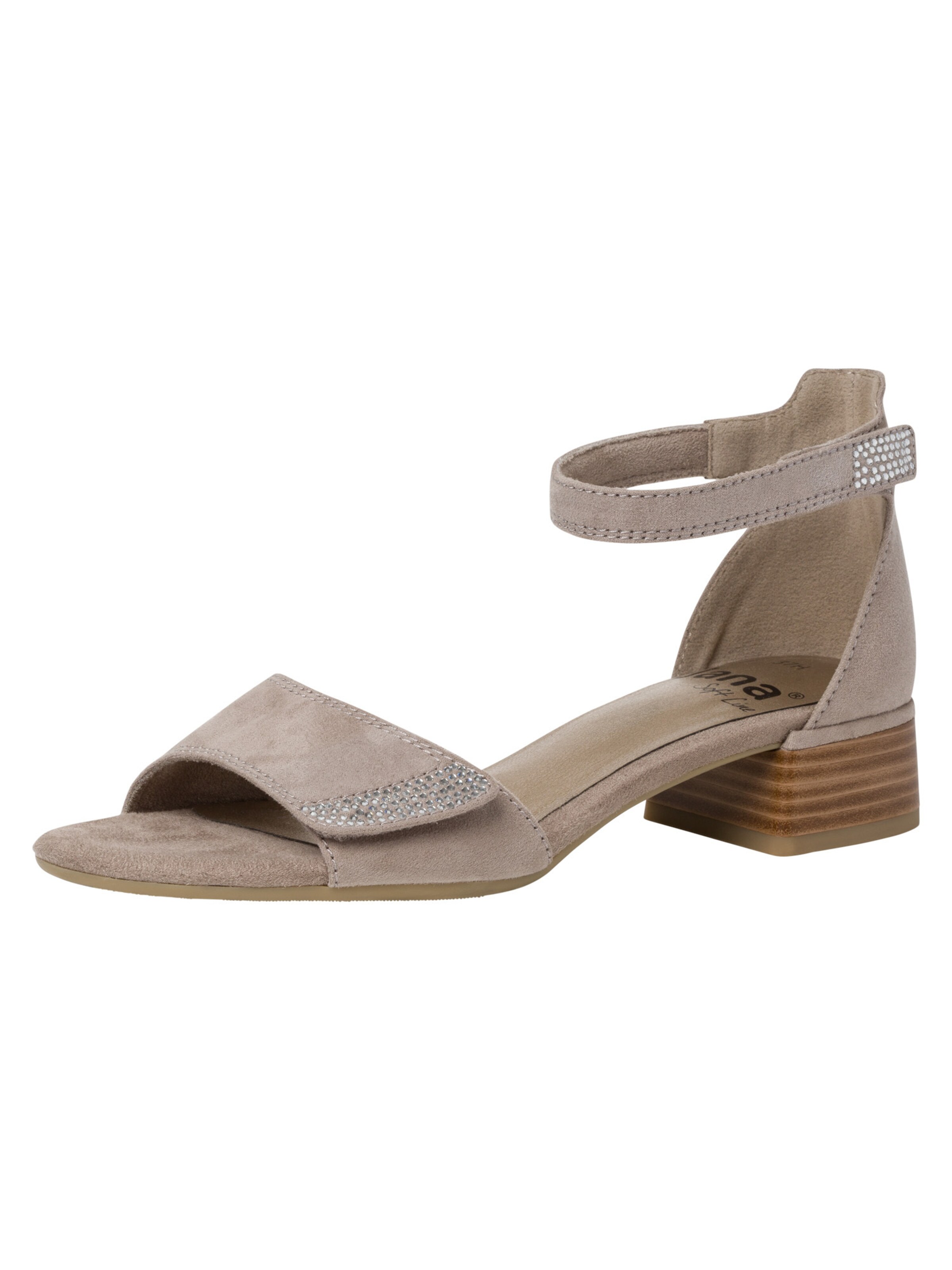 JANA Sandaal in Grijs: voorkant