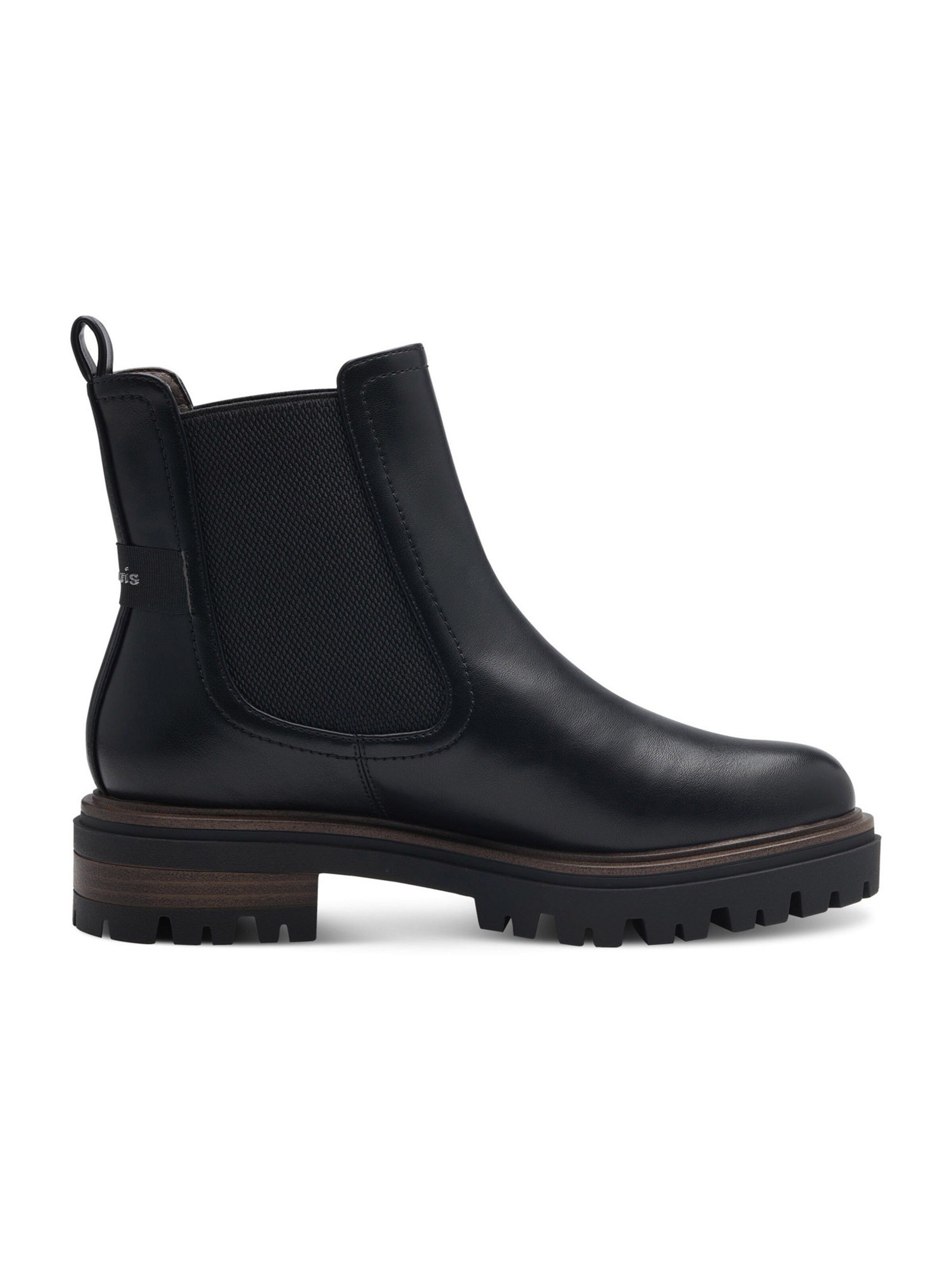 Tamaris Chelsea boots in Zwart