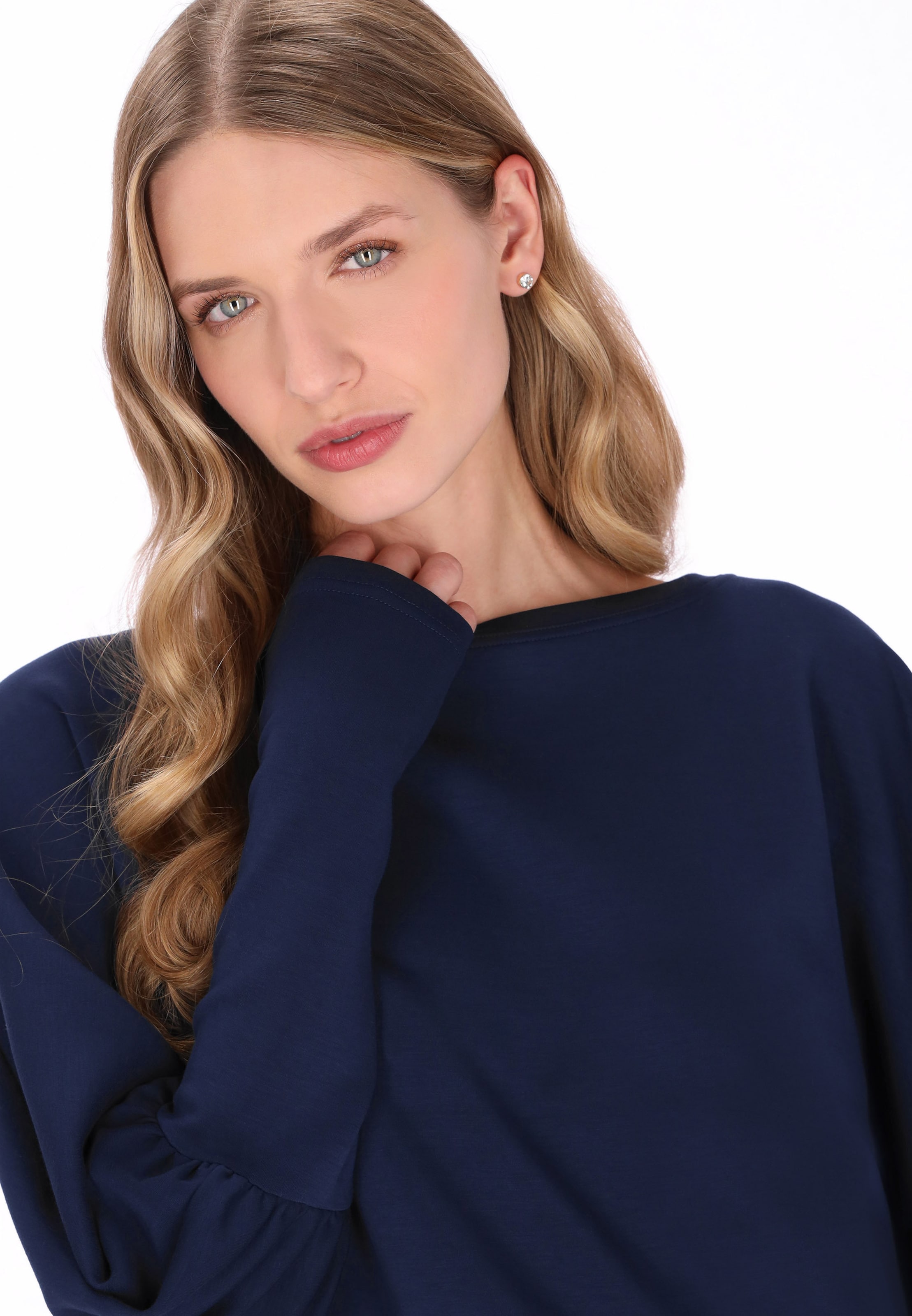 Sweat-shirt 'Classic' DreiMaster Klassik en bleu