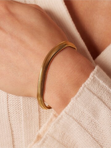 Bracelet 'Statement' Lucardi en or : devant