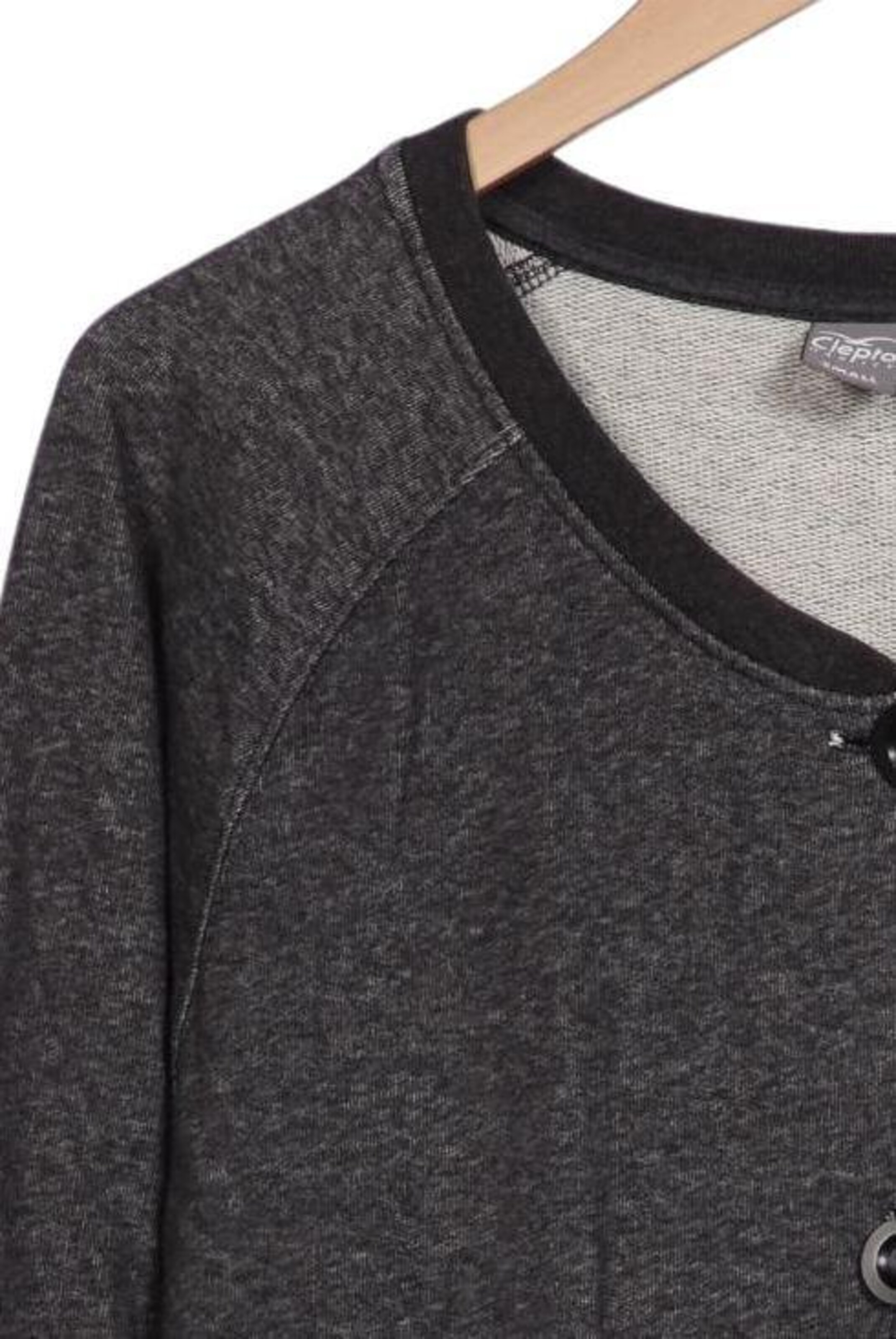 Cleptomanicx Sweater S in Grau