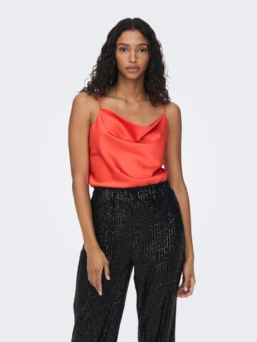 ONLY Top 'Mille Victoria' in Orange: front