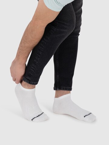 alife & kickin Sokken 'JanAK' in Wit